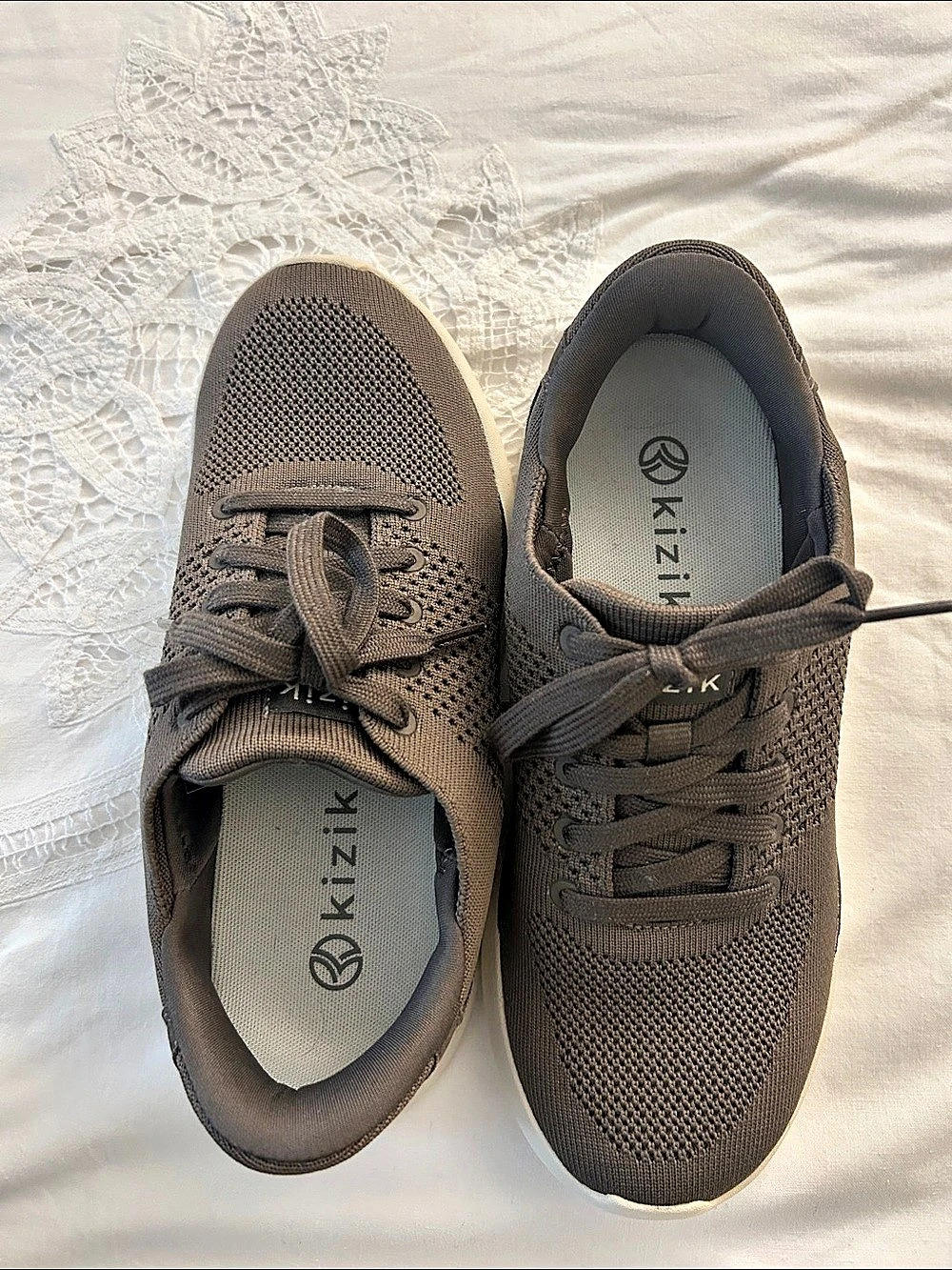 Kizik Athens 2 Knit Women's Sneakers Brown US 7